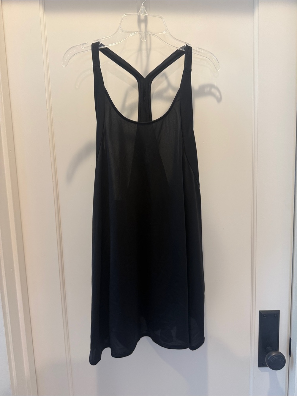 NWOT Adidas Black Racerback loose fit Tank Top